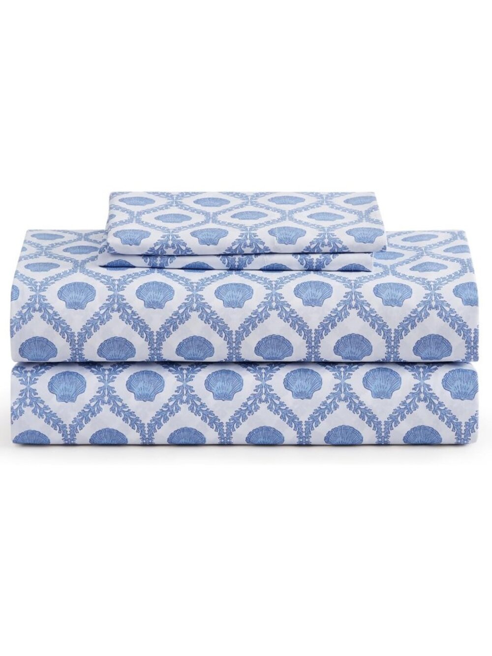 Coastal Queen Microfiber Sheet Set, Tropical Print Bedding, Soft & Durable